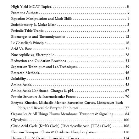 High Yield MCAT Book & MCAT Math Guide Bundle